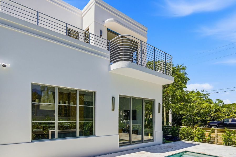 Backyard Balcony