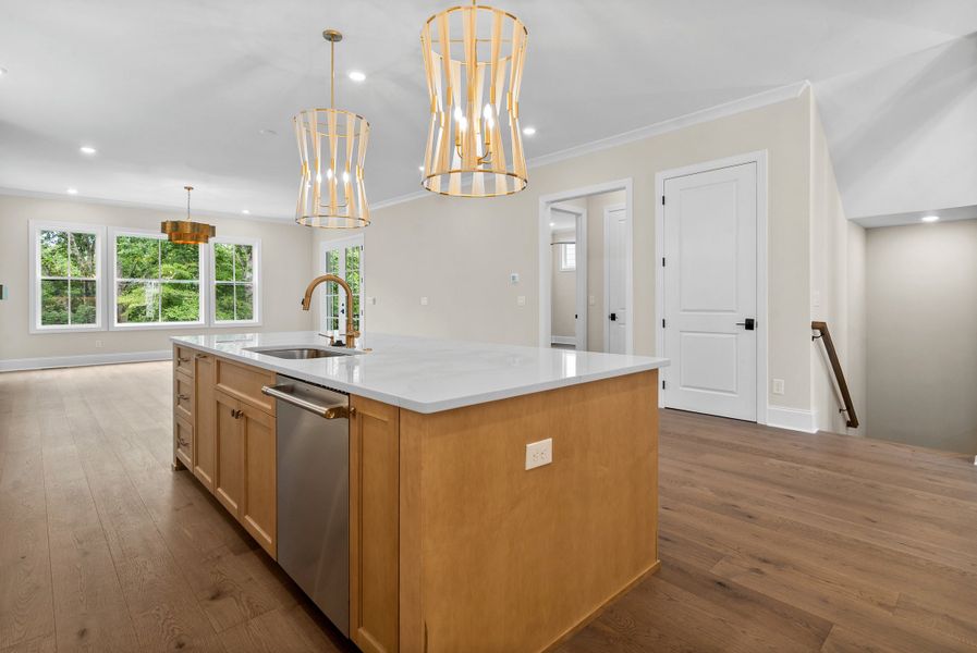 Representative furnished interior of a home built from the The Olmstead II by The Providence Group in Waterside Single Family, Peachtree Corners (Image 13).
