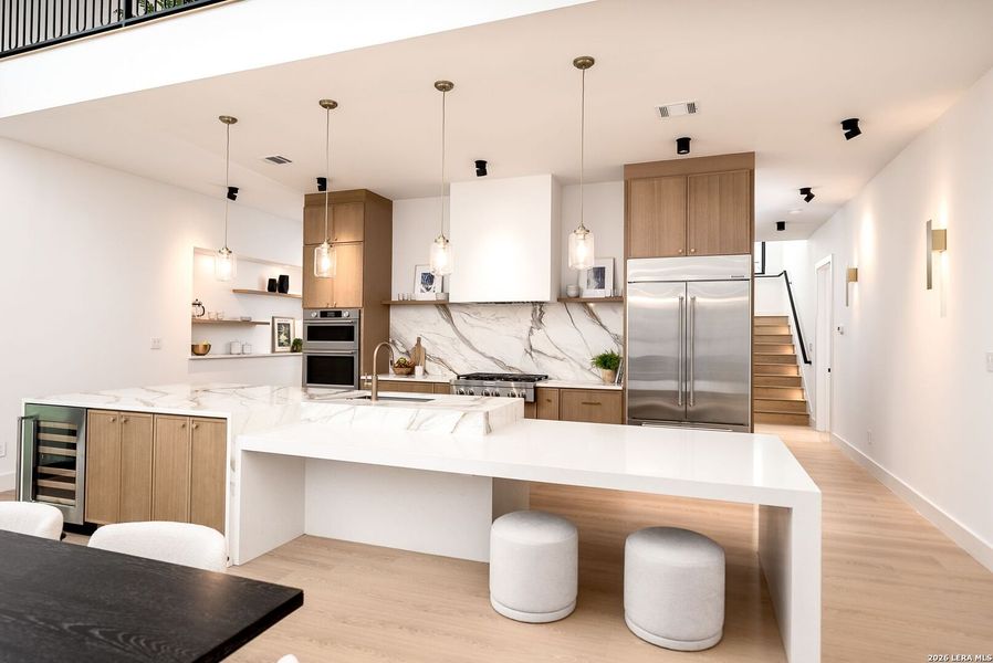 Furnished interior view inside a new home in , San Antonio (Image 34).