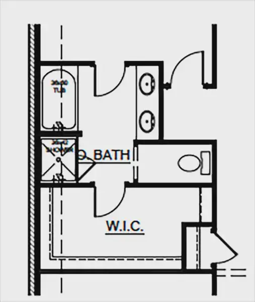 2D floor plan layout for the Barrington by Cambridge Homes in Rolling Ridge, Van Alstyne, TX (Image 7).