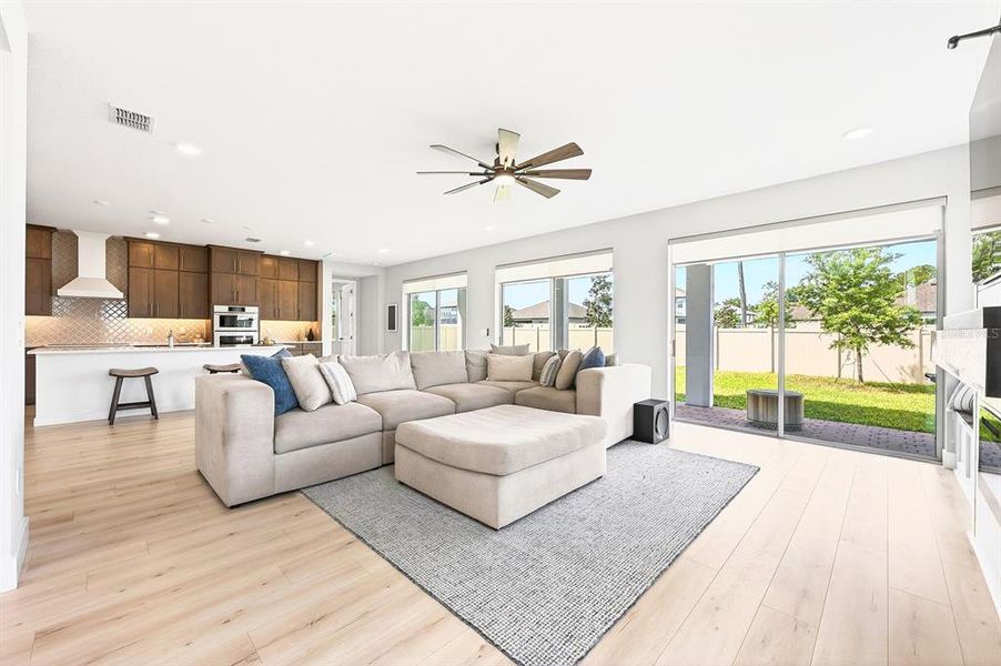 Furnished interior view inside a new home in , Oviedo (Image 17).
