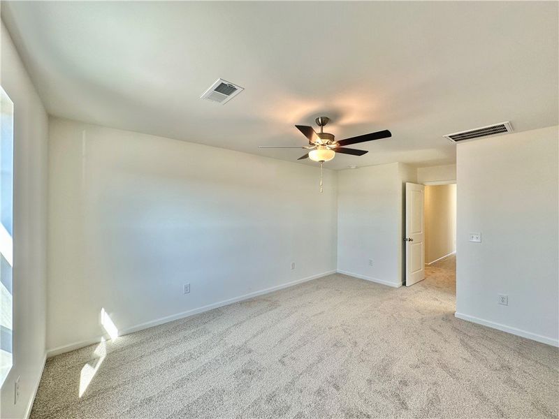 Spacious, unfurnished interior of a new home in Champions Village at Cherry Hill, Pendleton (Image 19).