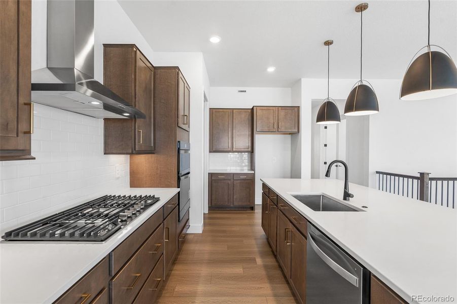 Furnished interior view inside a new home in Hilltop at Inspiration, Aurora (Image 7).