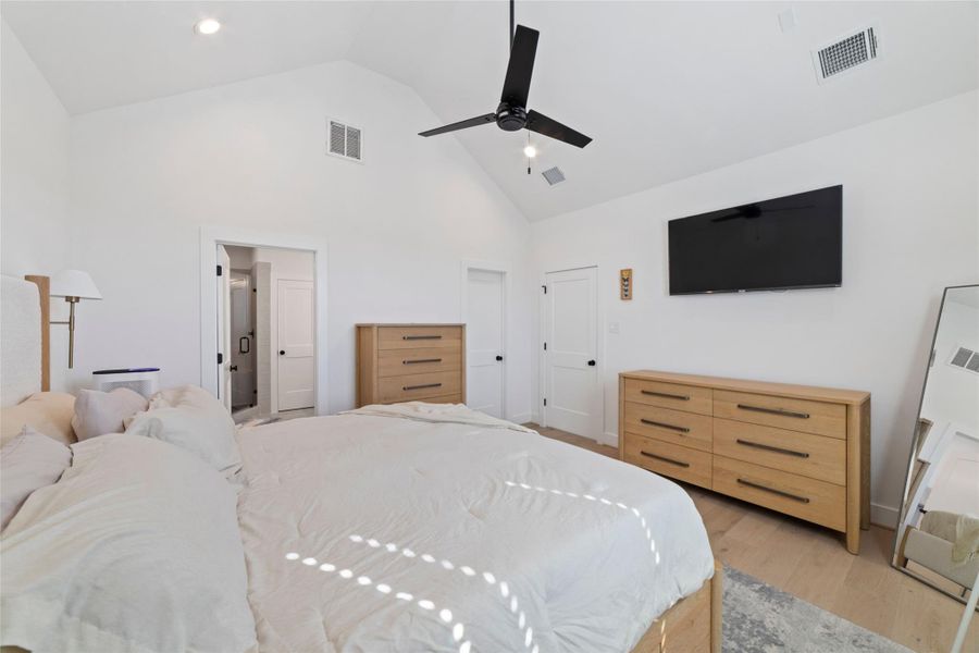 Furnished interior view inside a new home in , Houston (Image 11). Furnished interior view inside a new home in , Houston (Image 11).