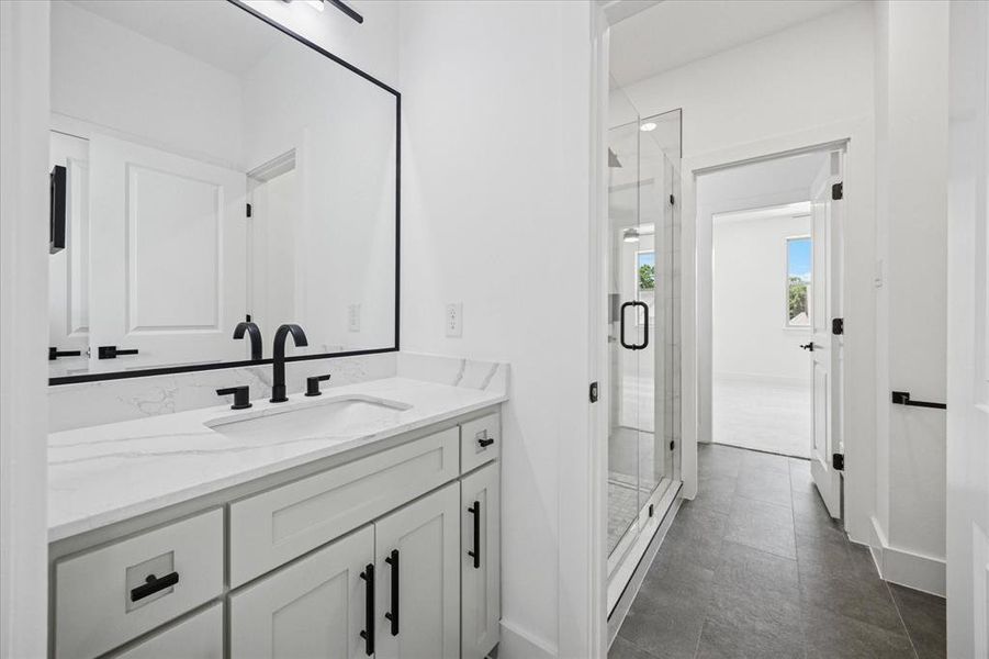 Furnished interior view inside a new home in , North Richland Hills (Image 9). Furnished interior view inside a new home in , North Richland Hills (Image 9).