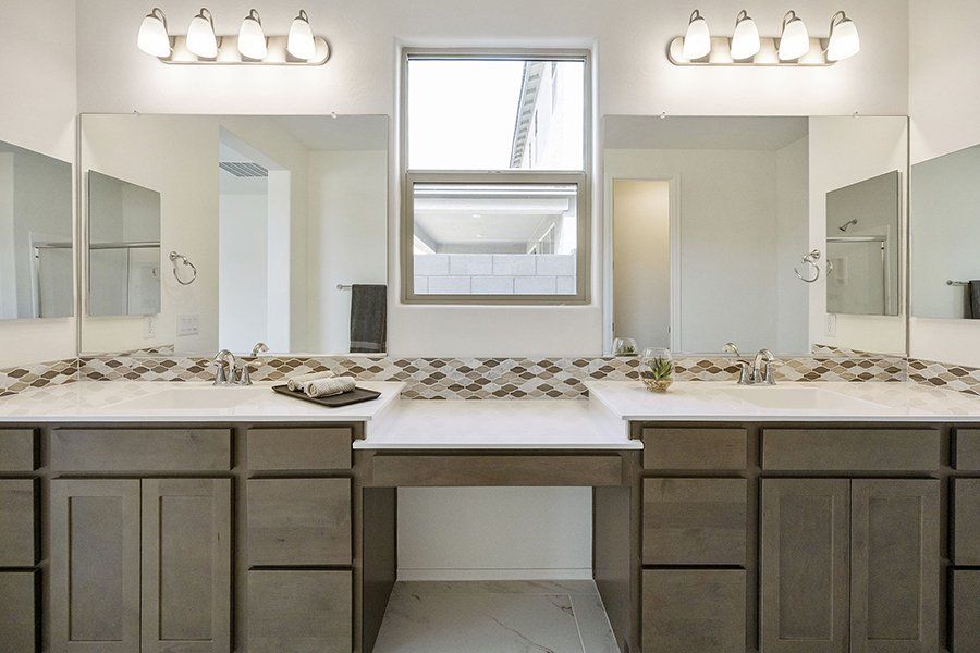 Furnished interior view inside a new home in Alora at Ironwing, Litchfield Park (Image 6).