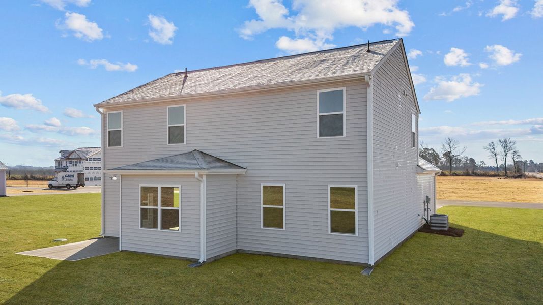 Exterior details and patio area of a home in Dail Farm, Farmville (Image 24). Exterior details and patio area of a home in Dail Farm, Farmville (Image 24).