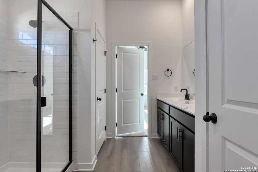 Furnished interior view inside a new home in Arcadia Ridge, San Antonio (Image 11).