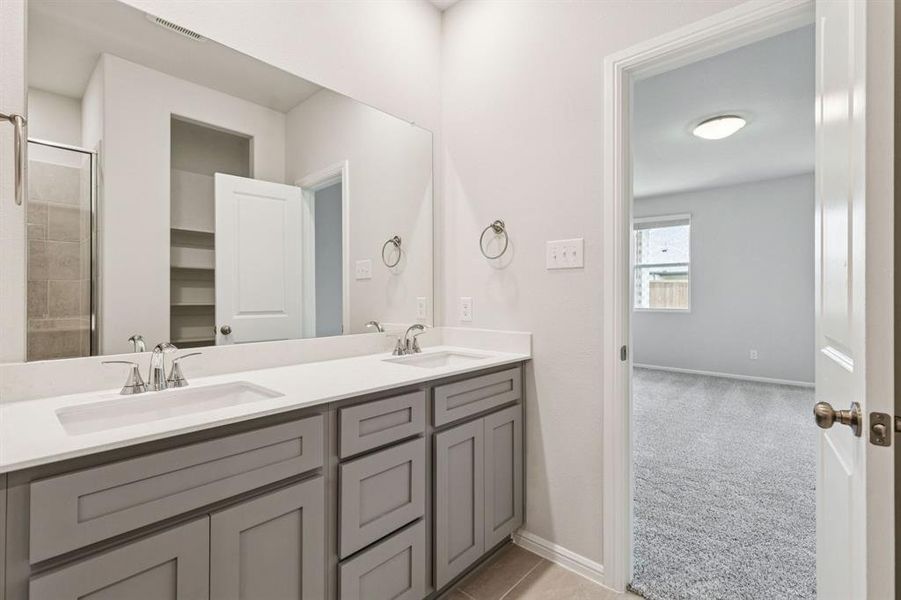 Furnished interior view inside a new home in AnaCapri, Anna (Image 9). Furnished interior view inside a new home in AnaCapri, Anna (Image 9).