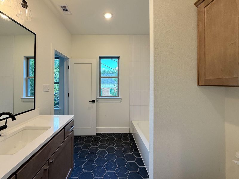 Furnished interior view inside a new home in , Houston (Image 4).