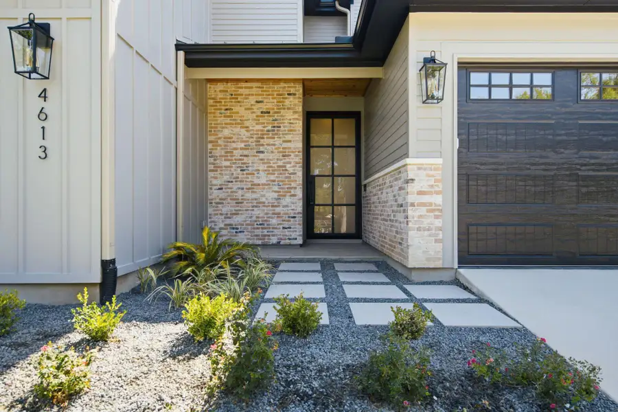 Exterior details and patio area of a home in , Austin (Image 3). Exterior details and patio area of a home in , Austin (Image 3).