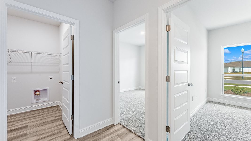 Spacious, unfurnished interior of a new home in Hodges Bayou Plantation, Panama City (Image 16).