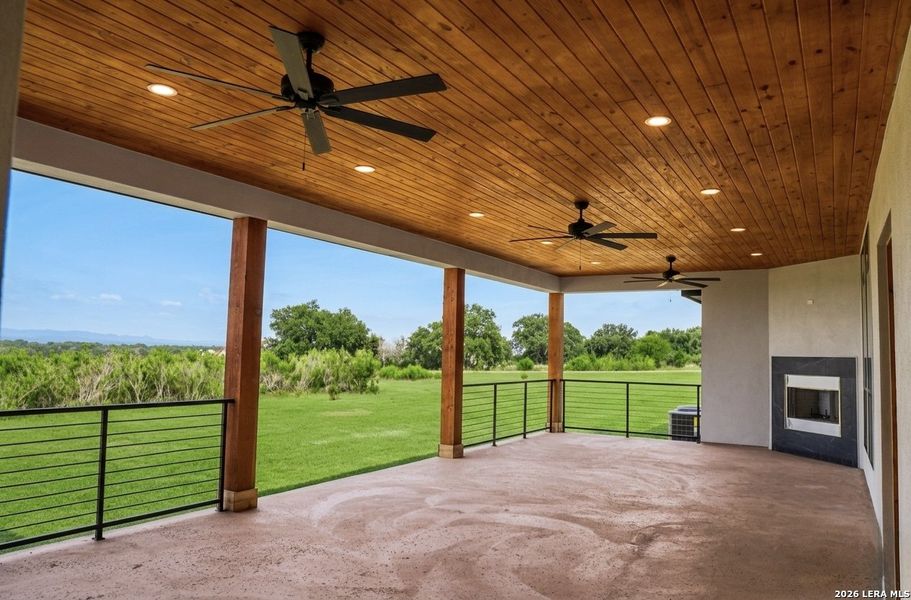 Exterior details and patio area of a home in , Bandera (Image 4). Exterior details and patio area of a home in , Bandera (Image 4).