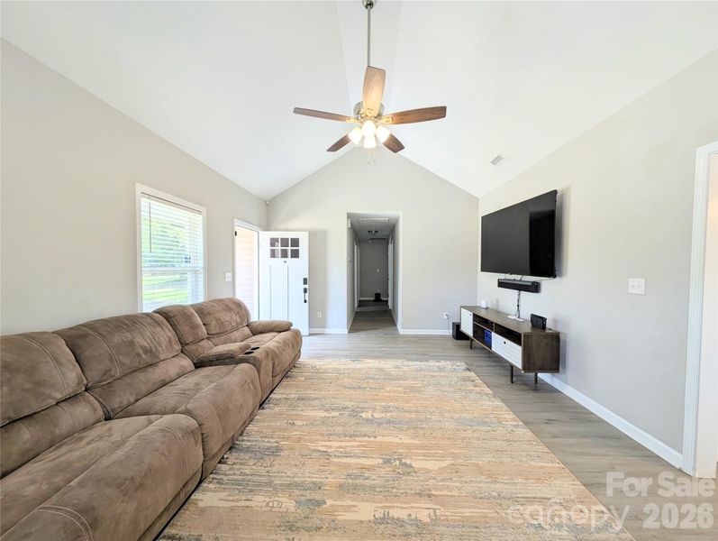 Furnished interior view inside a new home in , Clover (Image 9).