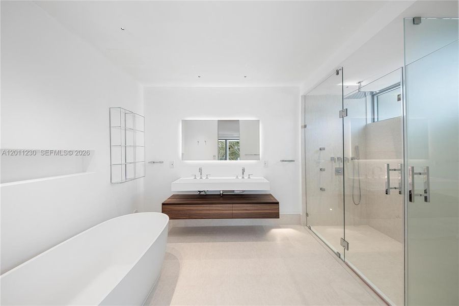 Furnished interior view inside a new home in , Weston (Image 13).