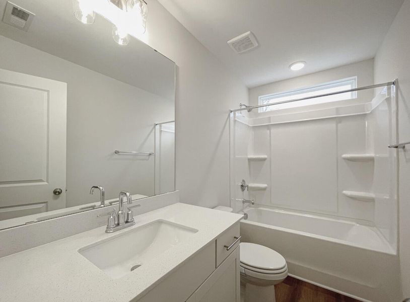 Furnished interior view inside a new home in East Main Townes, Spartanburg (Image 10).