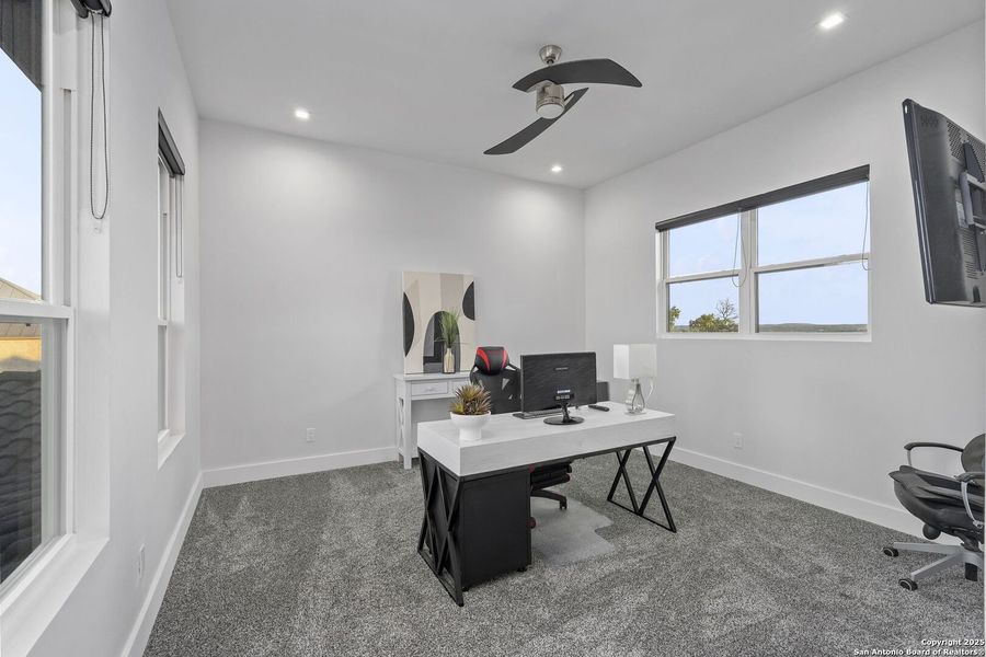 Furnished interior view inside a new home in , Spring Branch (Image 8).