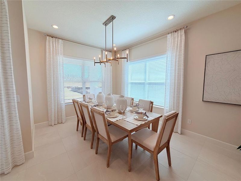 Furnished interior view inside a new home in Valencia Ridge, Wesley Chapel (Image 5).