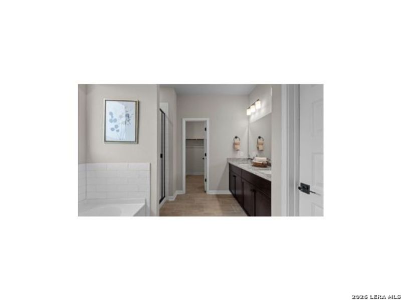 Furnished interior view inside a new home in Morgan Meadows, San Antonio (Image 7).