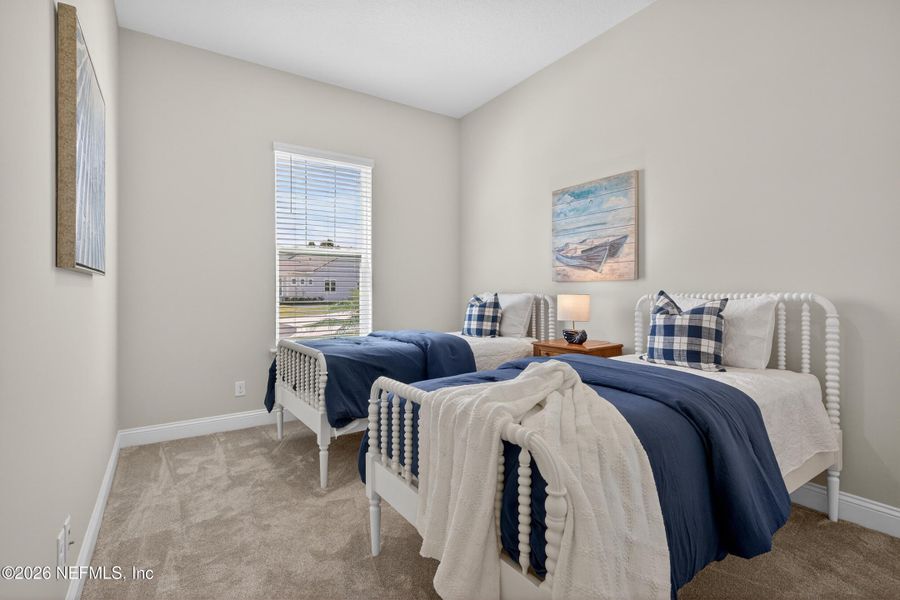 Furnished interior view inside a new home in RiverTown, St. Johns (Image 8).