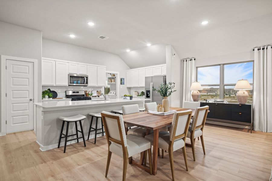 First Floor in the Diamond home plan by Trophy Signature Homes – REPRESENTATIVE PHOTO