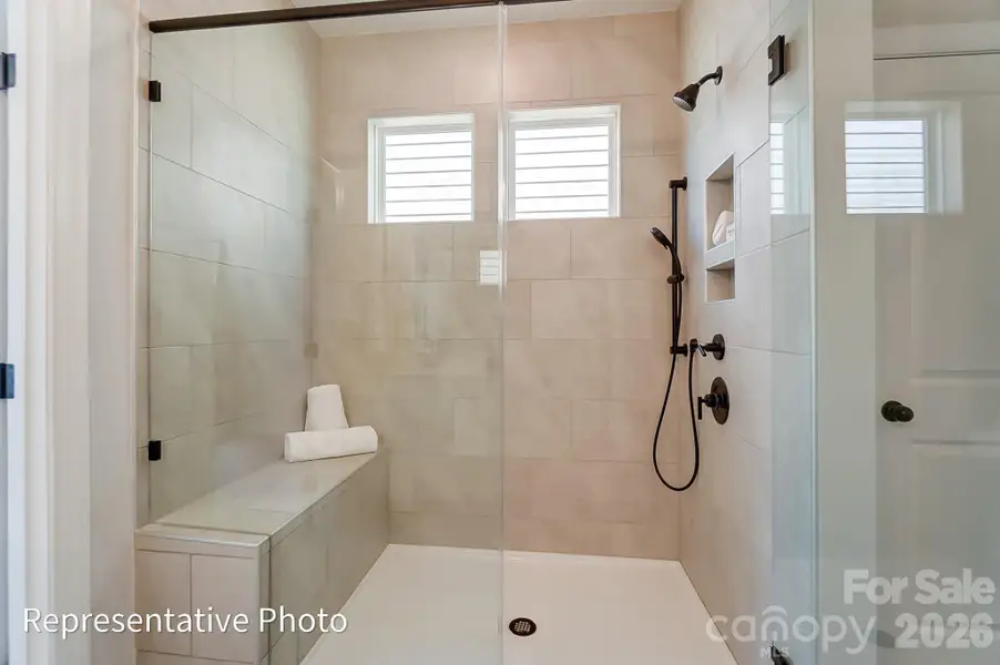 Furnished interior view inside a new home in Heritage - 55+ Community, Indian Trail (Image 9).