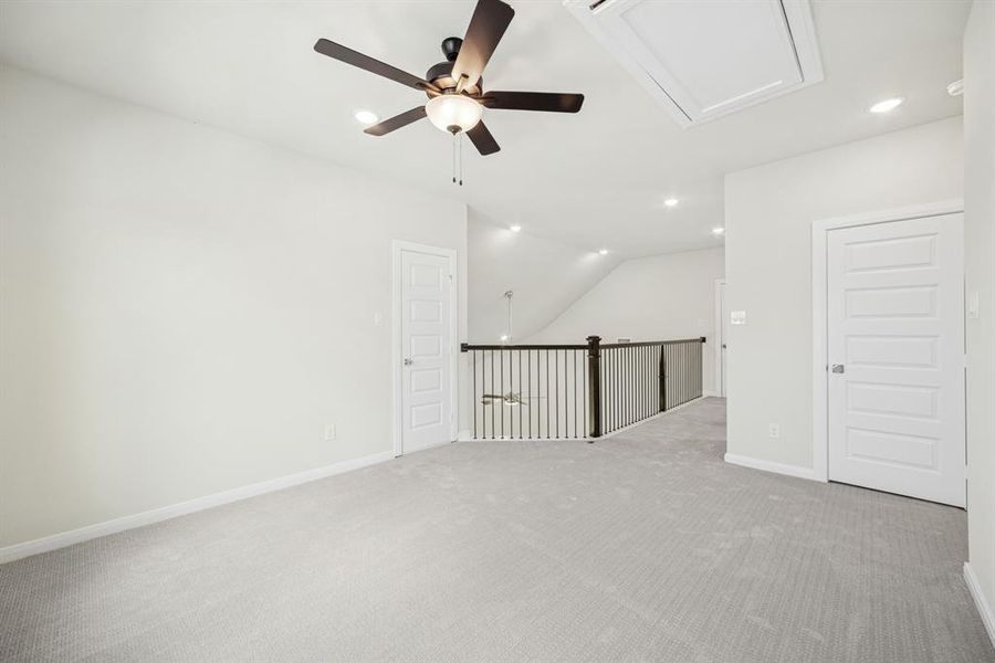 Spacious, unfurnished interior of a new home in Terraces – Classics, Rockwall (Image 27).