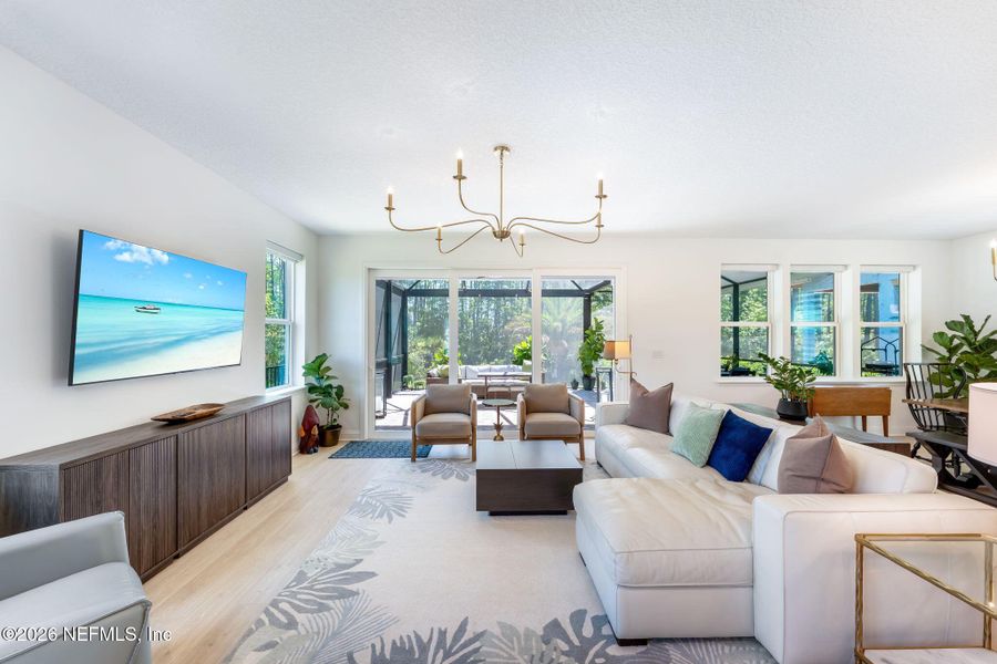 Furnished interior view inside a new home in , Ponte Vedra (Image 18).