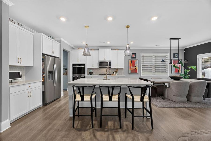 Furnished interior view inside a new home in , Douglasville (Image 12).