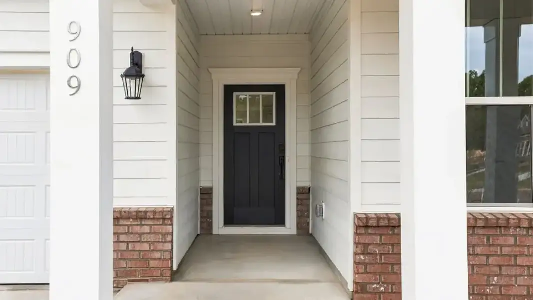 Exterior details and patio area of a home in Spring Ridge Reserve, Anderson (Image 3).