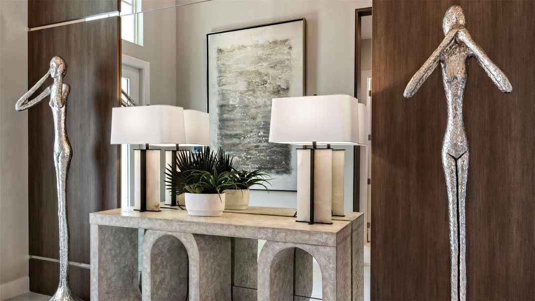 Close-up of interior finishes inside a home in L'Ambiance at Avenir, Palm Beach Gardens (Image 43).