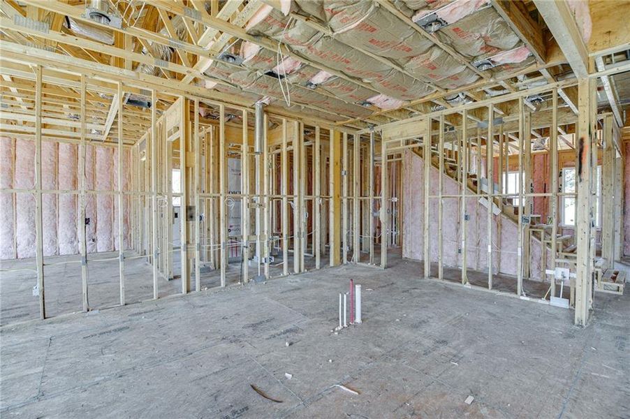 In-progress construction of a new home in , Jefferson, GA (Image 19).