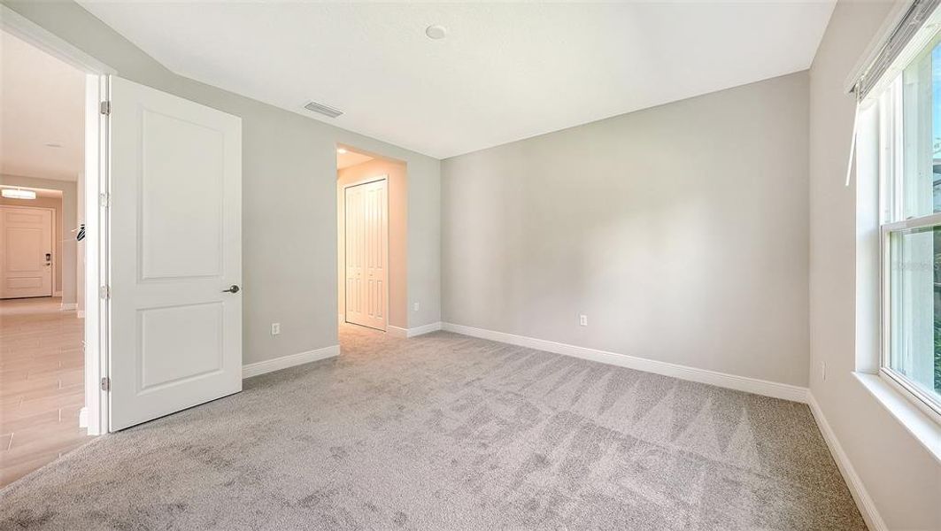Spacious, unfurnished interior of a new home in Wildleaf at North River Ranch, Parrish (Image 32). Spacious, unfurnished interior of a new home in Wildleaf at North River Ranch, Parrish (Image 32).