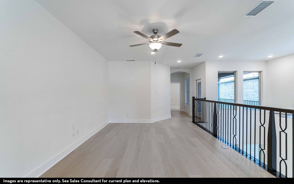Spacious, unfurnished interior of a new home in Craig Ranch, McKinney (Image 19).