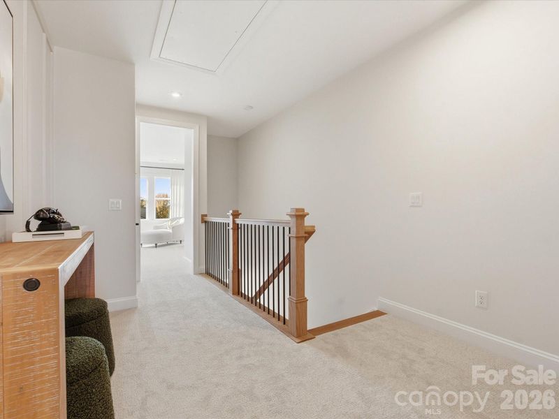 Spacious, unfurnished interior of a new home in Ross Farms, Charlotte (Image 23). Spacious, unfurnished interior of a new home in Ross Farms, Charlotte (Image 23).