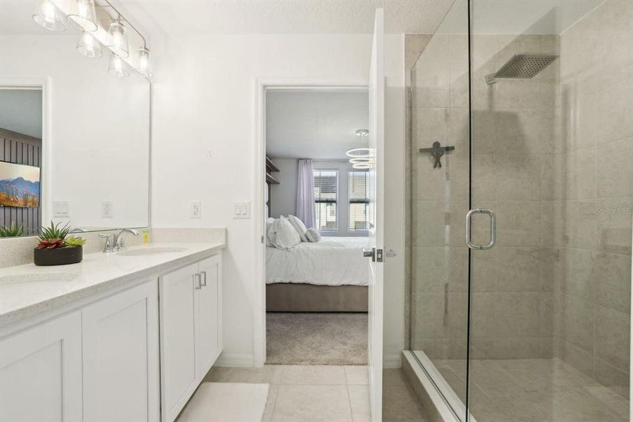 Furnished interior view inside a new home in , Davenport (Image 8). Furnished interior view inside a new home in , Davenport (Image 8).