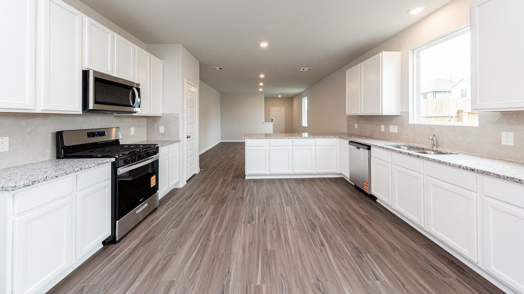 Kitchen to Family Room