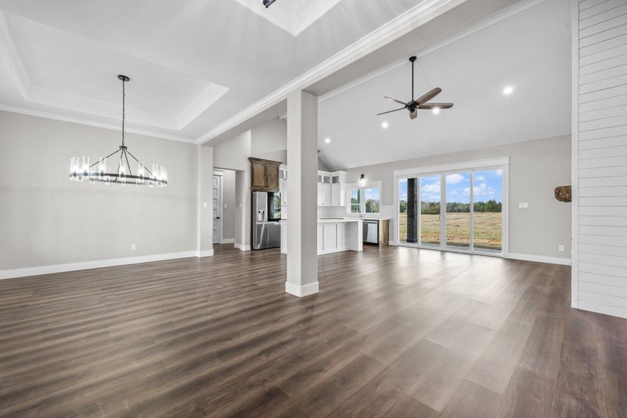 Spacious, unfurnished interior of a new home in , New Waverly (Image 20).