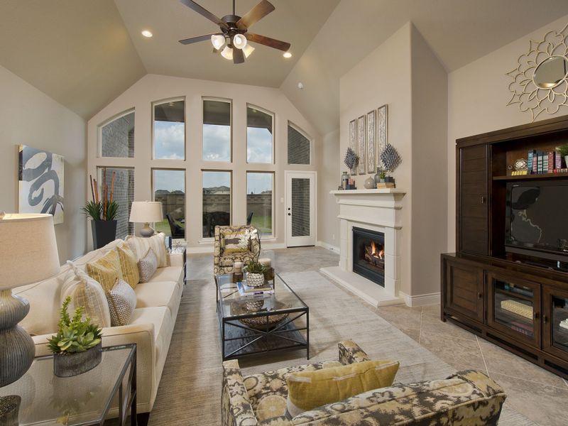 Furnished interior view inside a new home in The Woodlands Hills, Willis (Image 19). Furnished interior view inside a new home in The Woodlands Hills, Willis (Image 19).