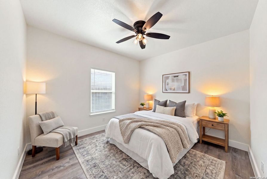 Furnished interior view inside a new home in , Kerrville (Image 9). Furnished interior view inside a new home in , Kerrville (Image 9).