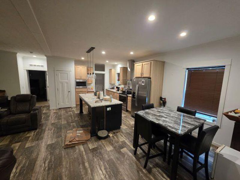 Furnished interior view inside a new home in , Santee (Image 10).