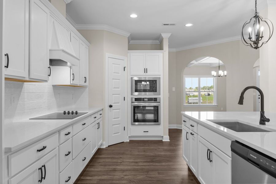 Representative furnished interior of a home built from the Albemarle by Bill Clark Homes in Kennedy's Crossing, Grimesland (Image 9). Representative furnished interior of a home built from the Albemarle by Bill Clark Homes in Kennedy's Crossing, Grimesland (Image 9).