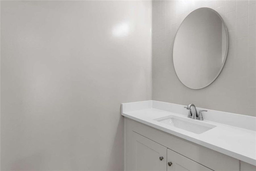 Close-up of interior finishes inside a home in , Atlanta (Image 21).