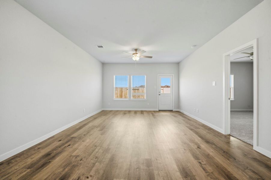Spacious, unfurnished interior of a new home in Barrett Crossing, Crosby (Image 25).