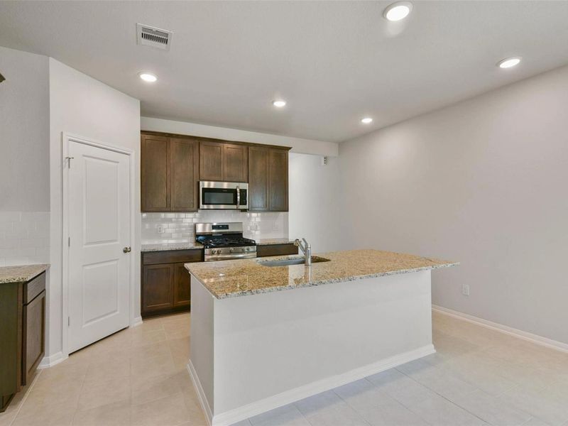 Furnished interior view inside a new home in The Villages at WestPointe, Dayton (Image 10).