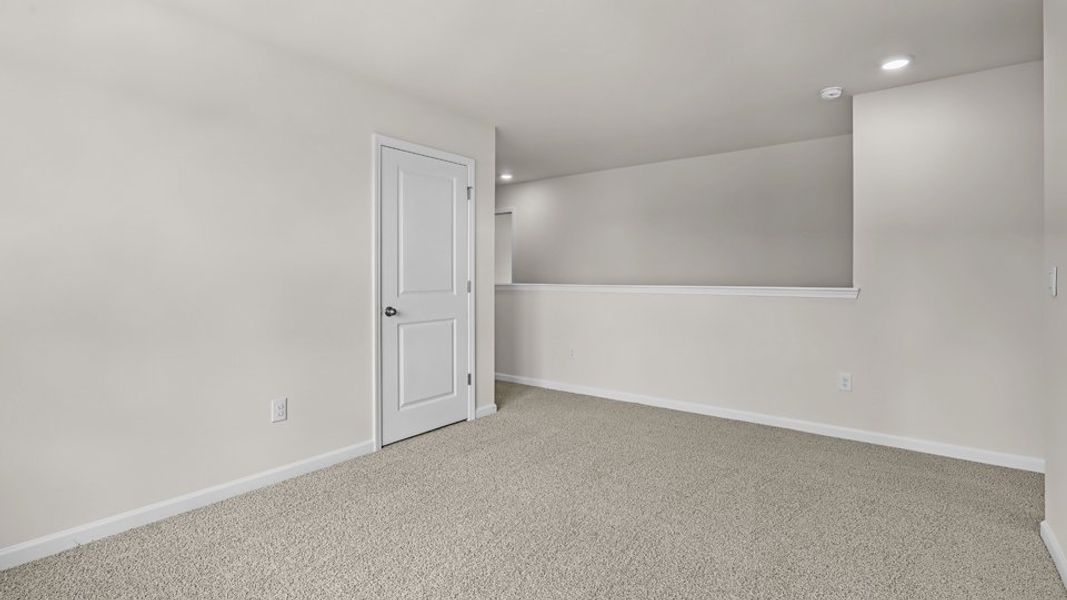 Spacious, unfurnished interior of a new home in The Reserve at Prestleigh, Wake Forest (Image 25).