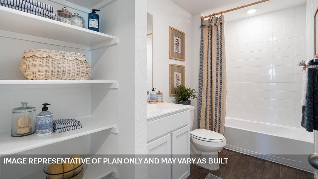 Furnished interior view inside a new home in Talavera, Kyle (Image 21).