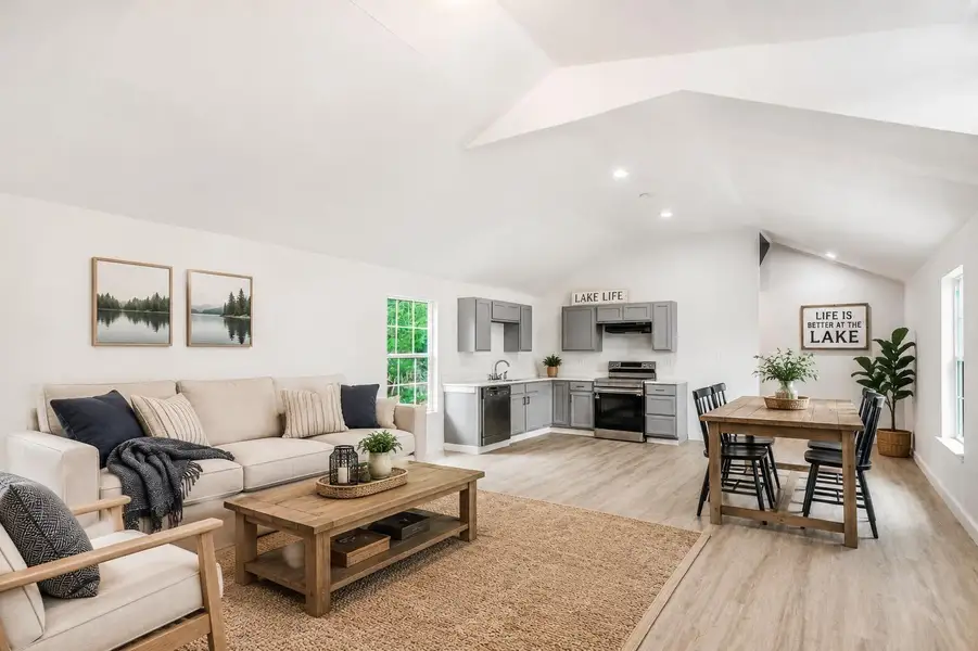 Furnished interior view inside a new home in , Somerville (Image 3).