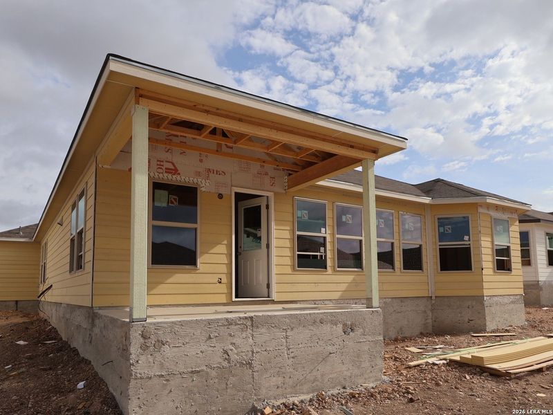 In-progress construction of a new home in Greenspoint Heights, Seguin, TX (Image 29).