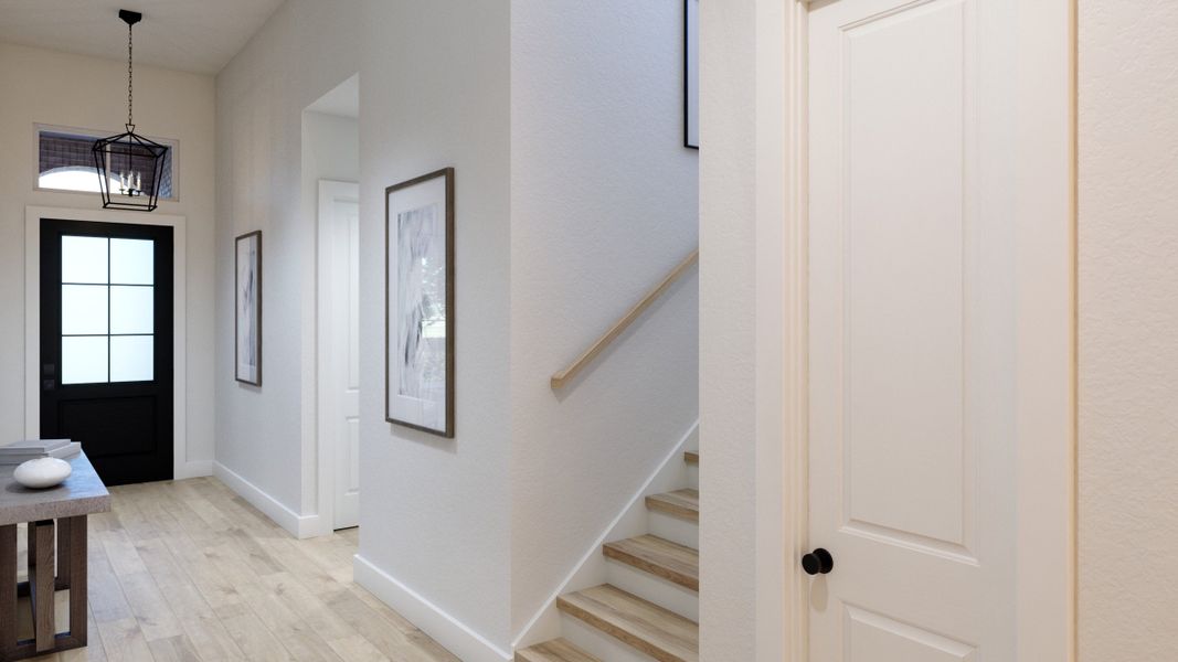 Representative unfurnished interior of a home built from the Stella by Southgate Homes in Eliana, McKinney (Image 18).